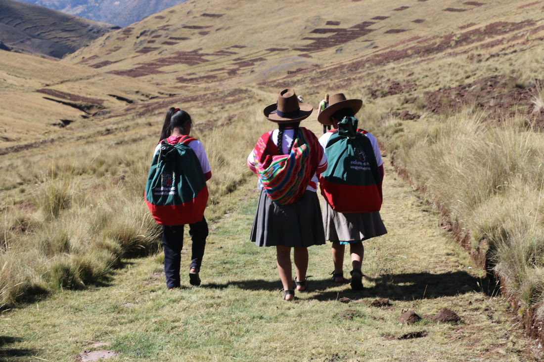 Empowering Women While Trekking In The Andean Mountains