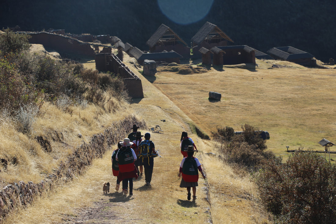 Empowering Women While Trekking In The Andean Mountains