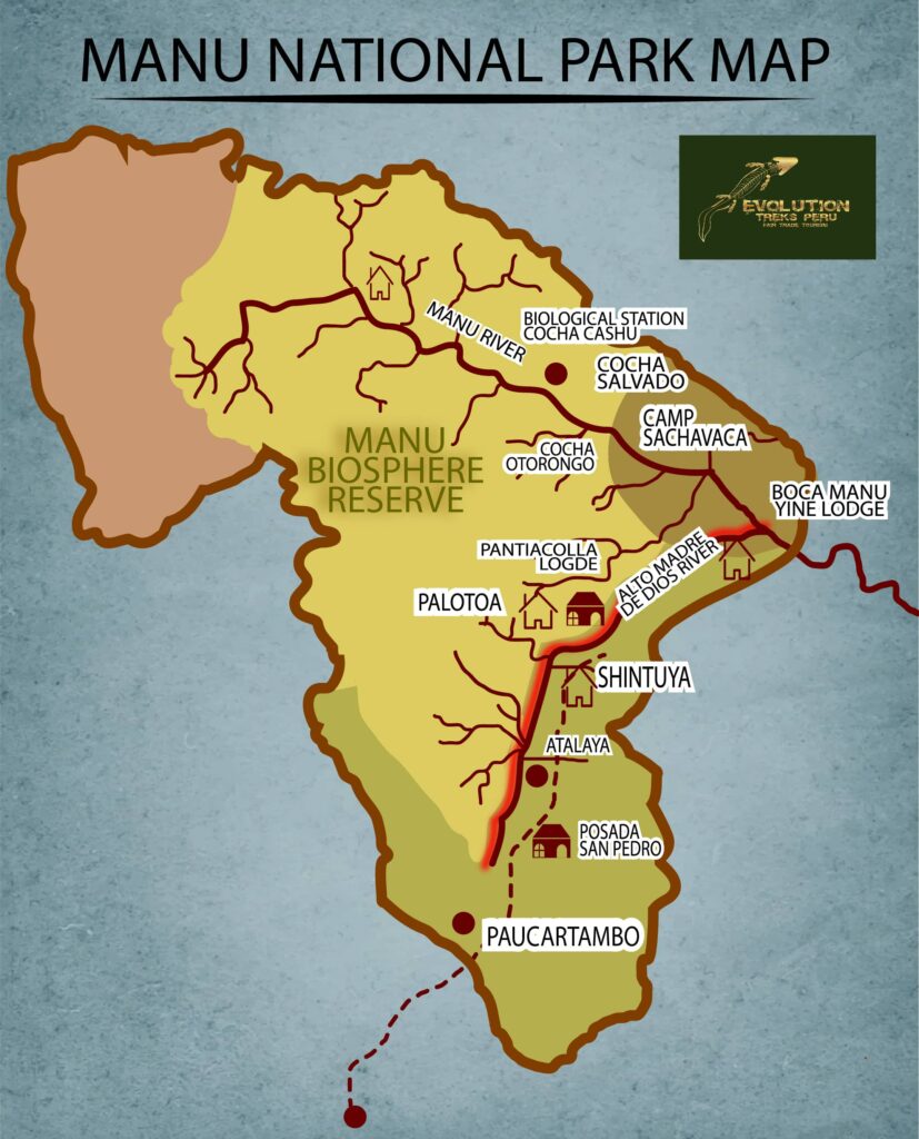 Manu National Park Peru Guide: Tours, Hiking, Maps, Buildings, Facts and History